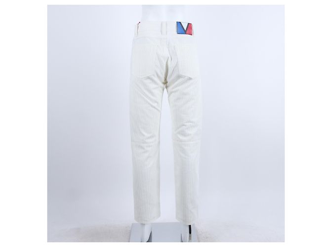 Pantalones Louis Vuitton Blanco - vista 3