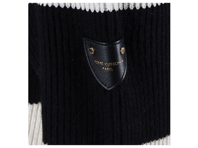 Louis Vuitton Strickjacke mit Reißverschluss Weiß - Ansicht 4