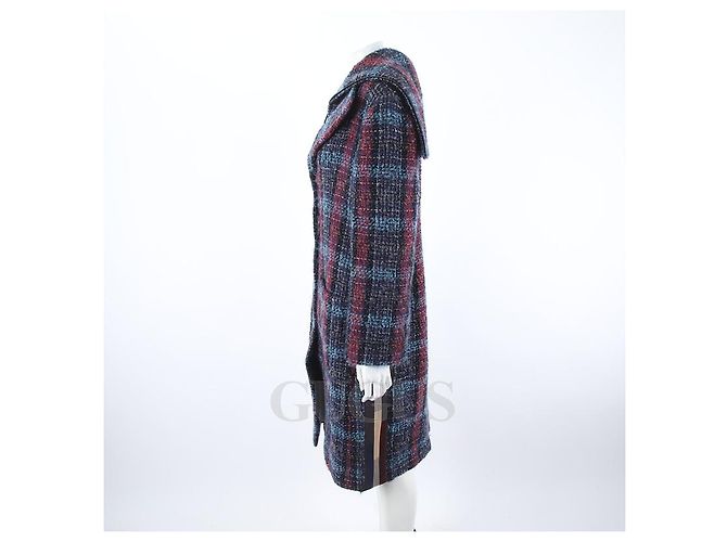 Chanel Abrigo de tweed Multicolor - vista 2