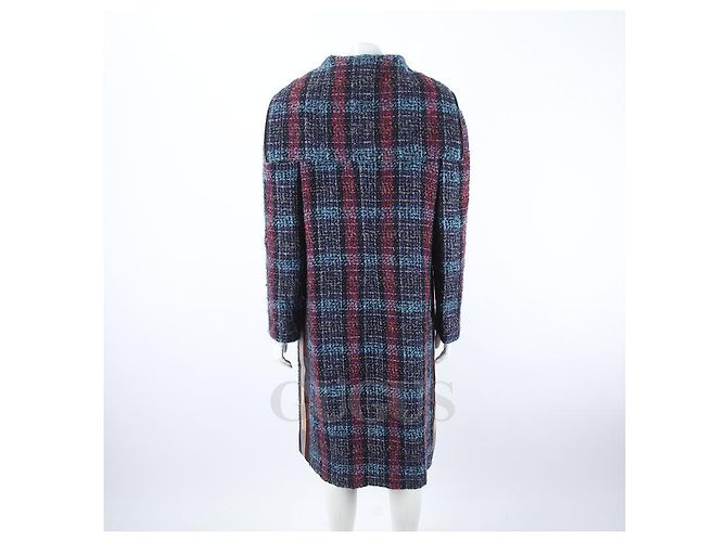 Chanel Abrigo de tweed Multicolor - vista 3