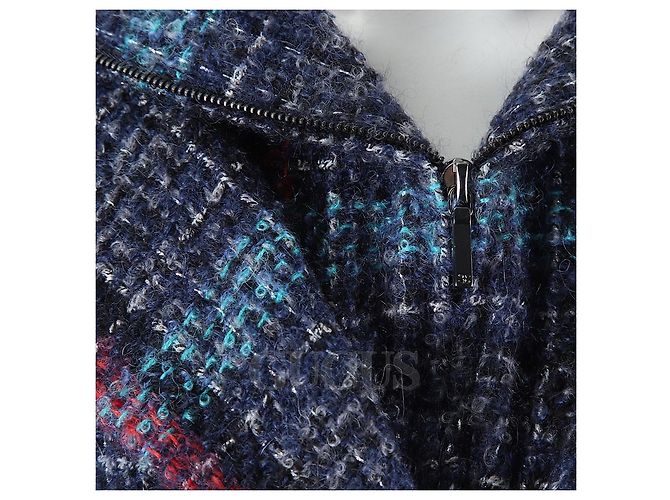 Chanel Abrigo de tweed Multicolor - vista 4