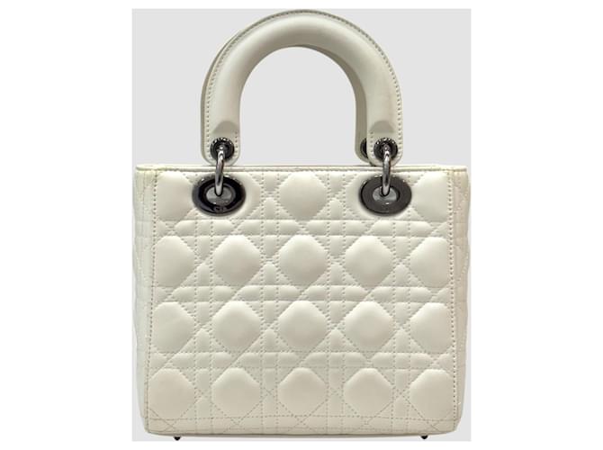 Lady Dior Small White Bianco - vista 10
