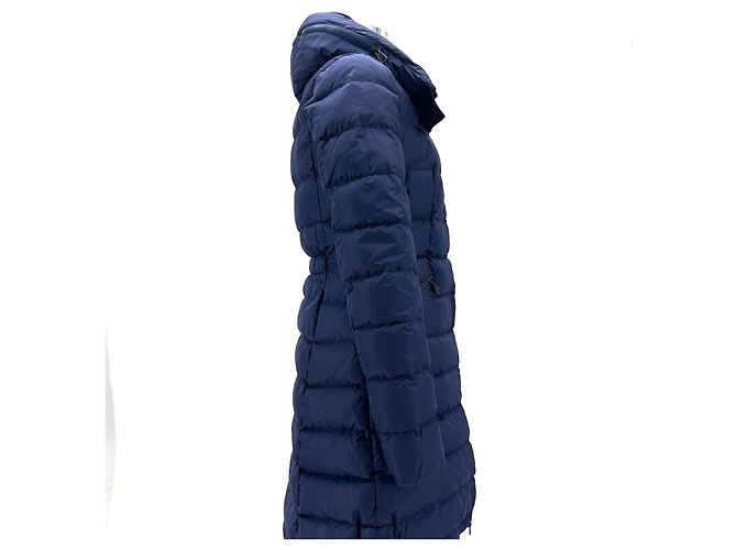 Chaqueta larga de plumón Moncler Flametta Azul - vista 5