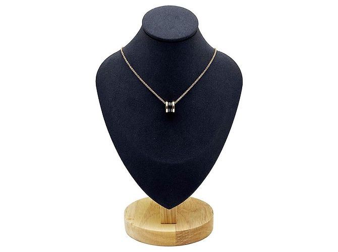Bulgari Collana in ceramica nera e oro rosa Bvlgari - vista 5