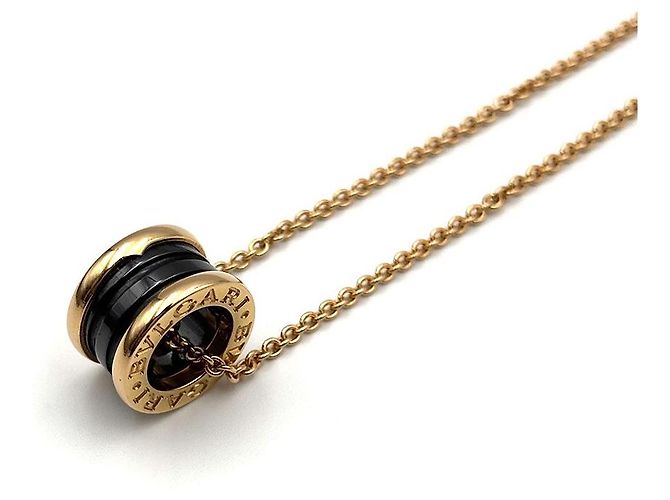 Bulgari Collana in ceramica nera e oro rosa Bvlgari - vista 6