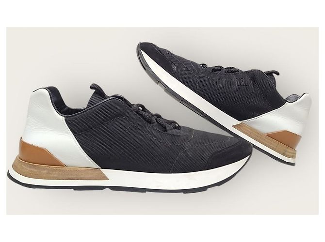 Hermès Black Miles Mesh Sneakers - view 5
