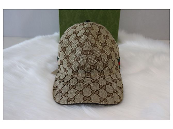 Gucci Cappello unisex Web Original GG Canvas Multicolore - vista 7