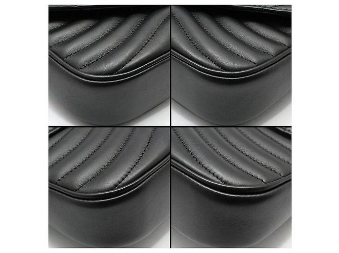 Louis Vuitton Borsa a tracolla Black New Wave Multi Pochette Nero - vista 10
