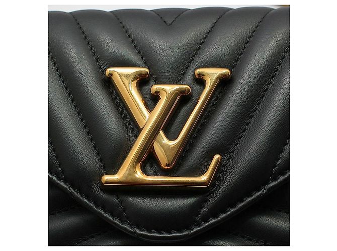 Louis Vuitton Borsa a tracolla Black New Wave Multi Pochette Nero - vista 6