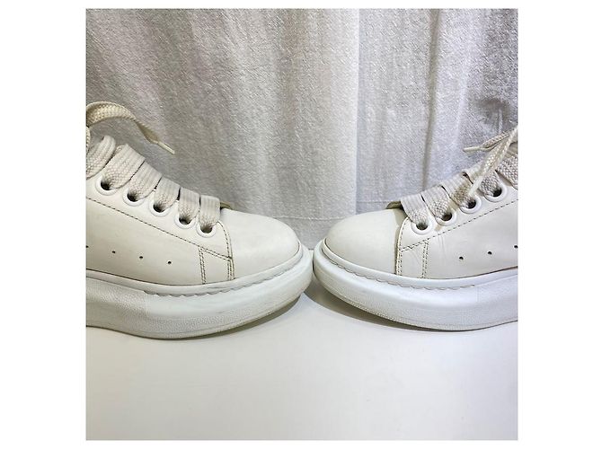 Alexander Mcqueen Plateau-Sneaker Weiß - Ansicht 7