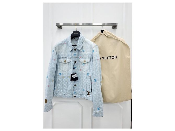 Louis Vuitton Tyler Monogram Denim-Jacke Mehrfarben - Ansicht 10