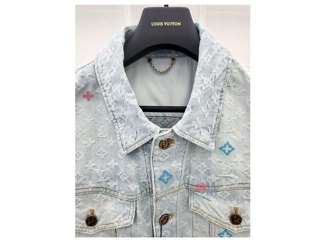 Louis Vuitton Tyler Monogram Denim-Jacke Mehrfarben - Ansicht 3