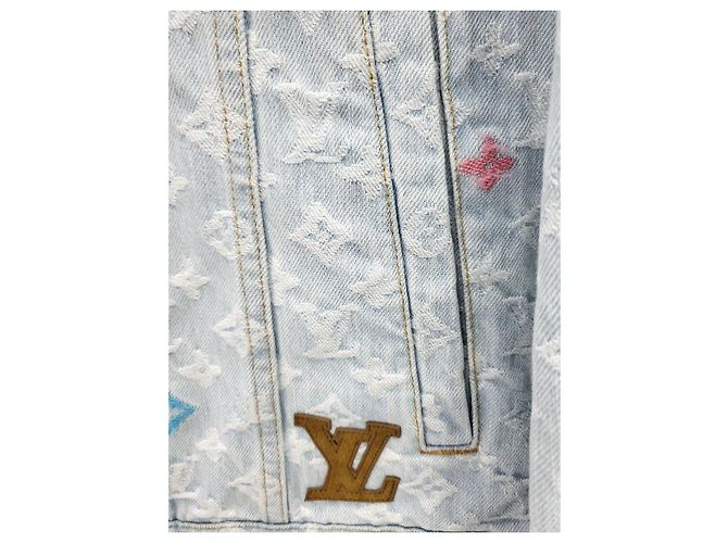 Louis Vuitton Tyler Monogram Denim-Jacke Mehrfarben - Ansicht 6