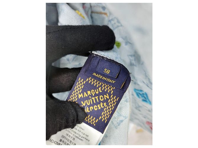 Louis Vuitton Tyler Monogram Denim-Jacke Mehrfarben - Ansicht 8