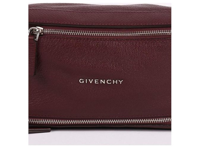 Givenchy Borsa a tracolla Pandora Mini Chain bordeaux Rosso - vista 2