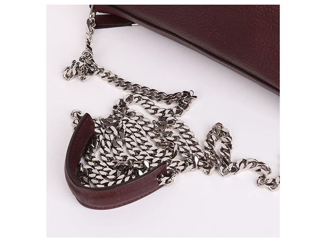 Givenchy Borsa a tracolla Pandora Mini Chain bordeaux Rosso - vista 6