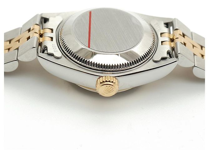 Rolex Datejust Lady Combi Aftersetting Diamond Uhr Golden - Ansicht 13