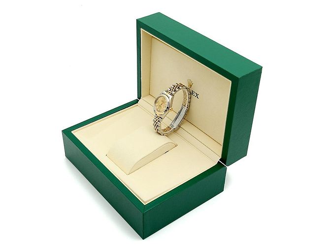 Rolex Datejust Lady Combi Aftersetting Diamond Uhr Golden - Ansicht 25