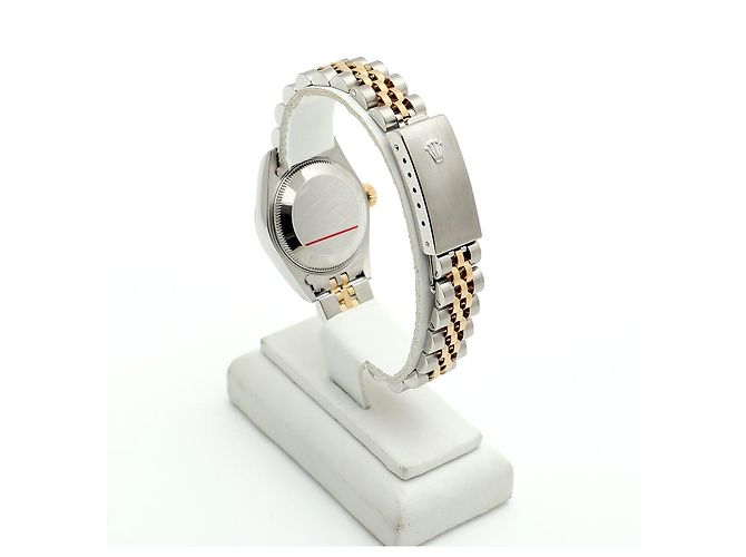 Rolex Datejust Lady Combi Aftersetting Diamond Uhr Golden - Ansicht 5