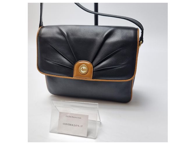 Céline Sac à bandoulière Triomphe Carriage Logo - vue 3