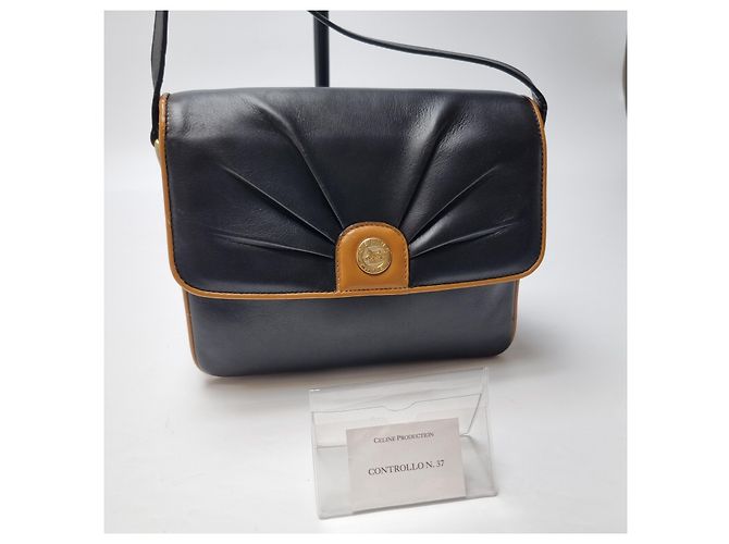 Céline Sac à bandoulière Triomphe Carriage Logo - vue 4