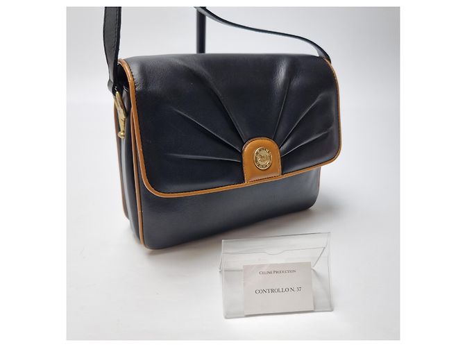 Céline Sac à bandoulière Triomphe Carriage Logo - vue 5