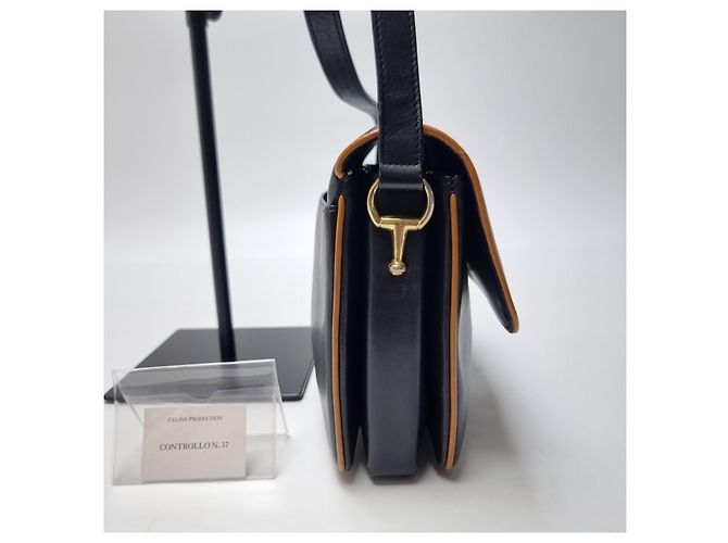 Céline Sac à bandoulière Triomphe Carriage Logo - vue 8