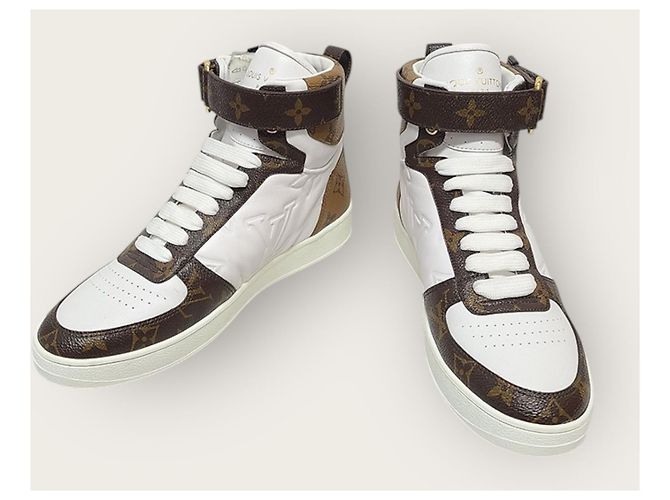 Louis Vuitton Sneakers alte Multi Monogram Multicolore - vista 2