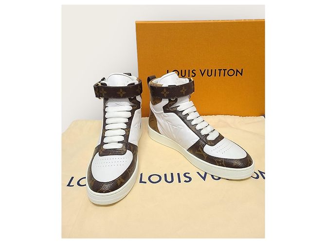 Louis Vuitton Sneakers alte Multi Monogram Multicolore - vista 7