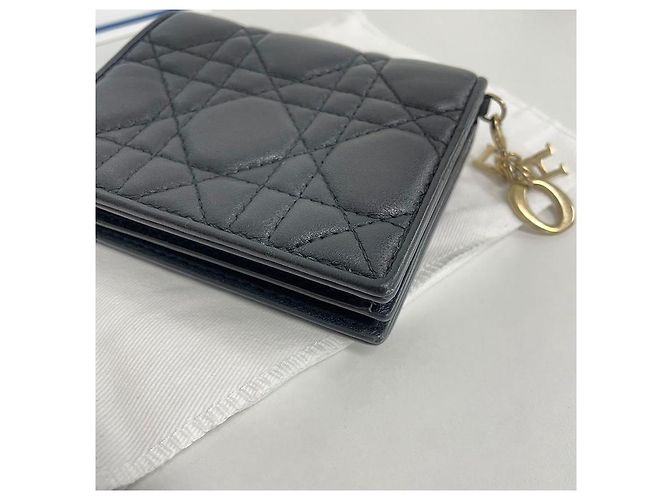Dior Cartera Bi-Fold Christian Canage Roja - vista 7