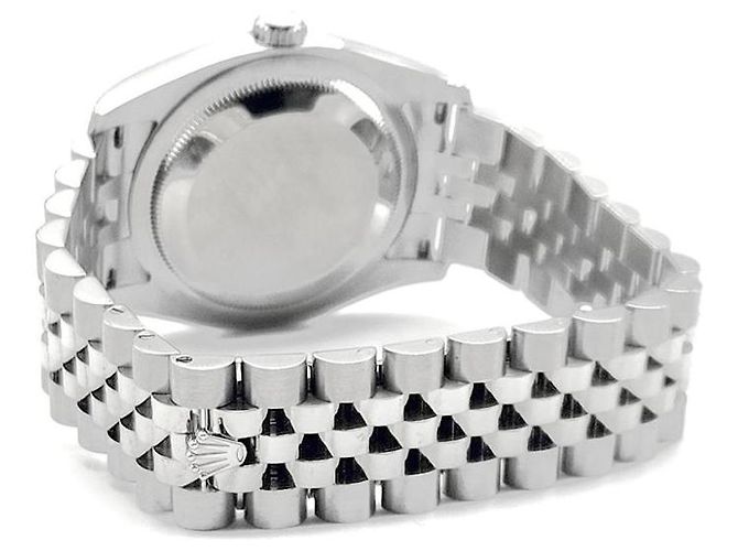 Rolex Relógio Datejust de aço Prata - vista 4