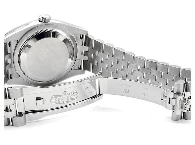 Rolex Relógio Datejust de aço Prata - vista 5