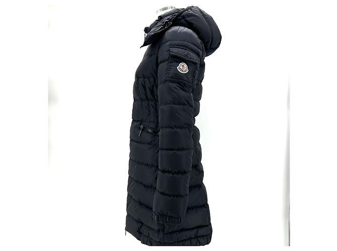 Chaqueta larga de plumón Moncler Charpal Negro - vista 2