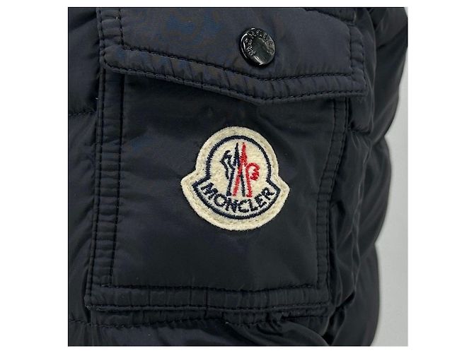 Chaqueta larga de plumón Moncler Charpal Negro - vista 7