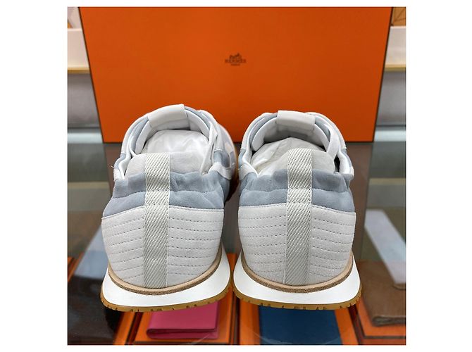 Hermès Sneakers Jet Cloud Grey Multicolore - vista 5