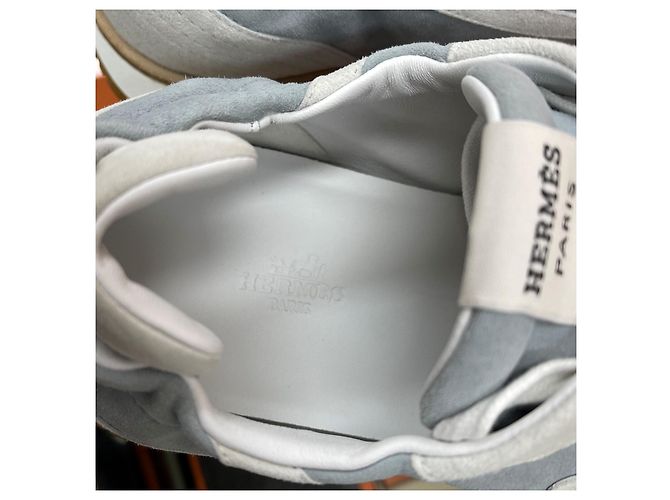 Hermès Sneakers Jet Cloud Grey Multicolore - vista 6