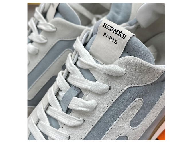 Hermès Sneakers Jet Cloud Grey Multicolore - vista 8