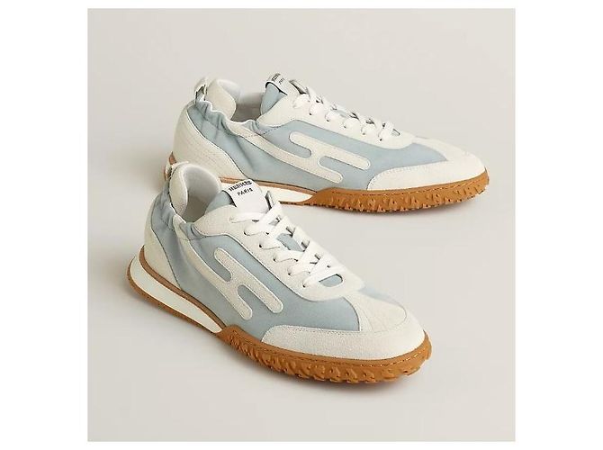 Hermès Sneakers Jet Cloud Grey Multicolore - vista 9