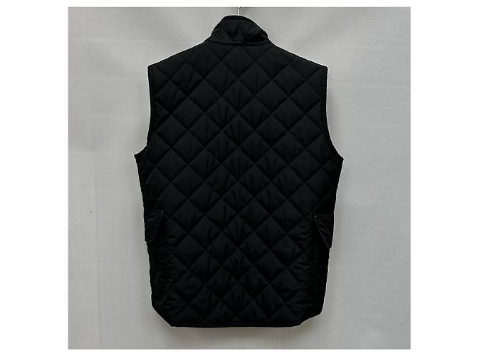 Burberry Diamond Quilted High Neck Padding Vest Silvery - view 5