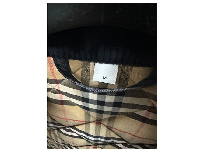 Burberry Diamond Quilted High Neck Padding Vest Silvery - view 8