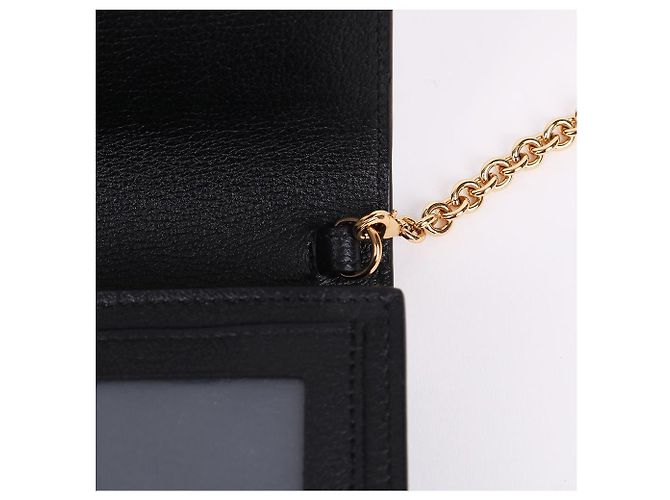 Borsa a tracolla Yves Saint Laurent Belle de Jour Black WOC Nero - vista 11