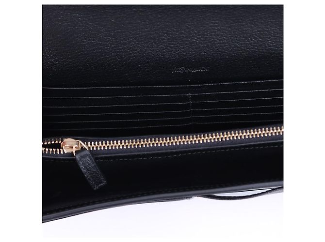 Borsa a tracolla Yves Saint Laurent Belle de Jour Black WOC Nero - vista 12