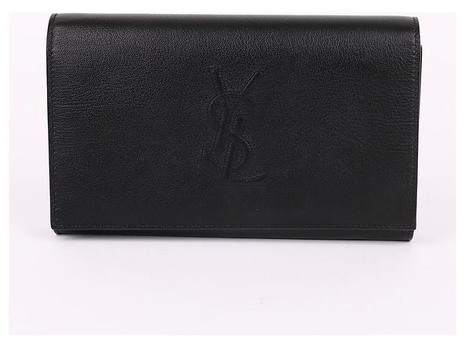 Borsa a tracolla Yves Saint Laurent Belle de Jour Black WOC Nero - vista 2