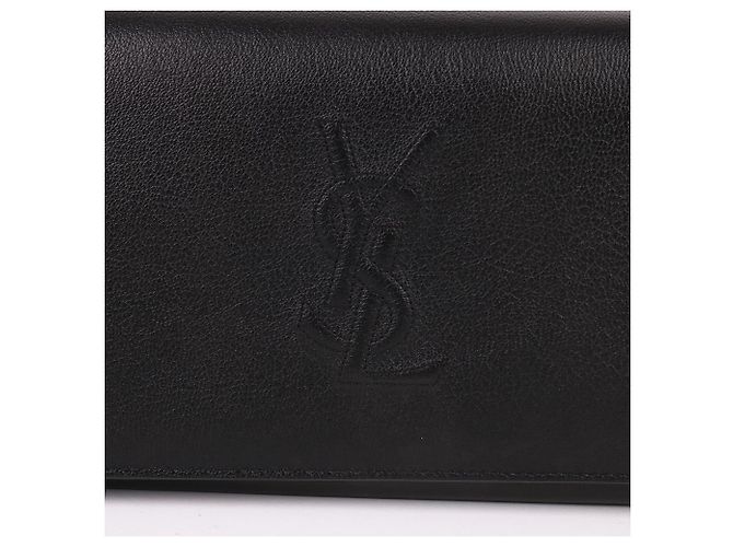 Borsa a tracolla Yves Saint Laurent Belle de Jour Black WOC Nero - vista 3