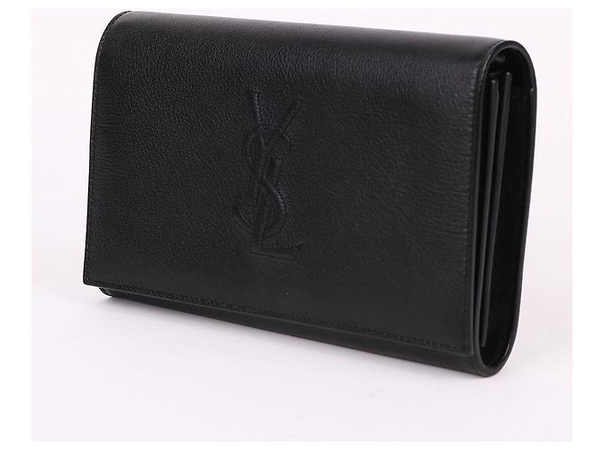 Borsa a tracolla Yves Saint Laurent Belle de Jour Black WOC Nero - vista 4
