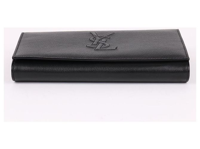 Borsa a tracolla Yves Saint Laurent Belle de Jour Black WOC Nero - vista 7