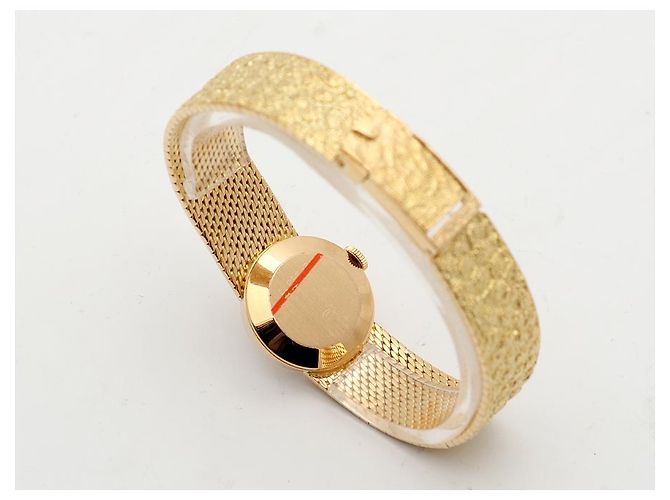 Rolex Vintage Gold Armbanduhr für Damen Precision Small Manual - Ansicht 16