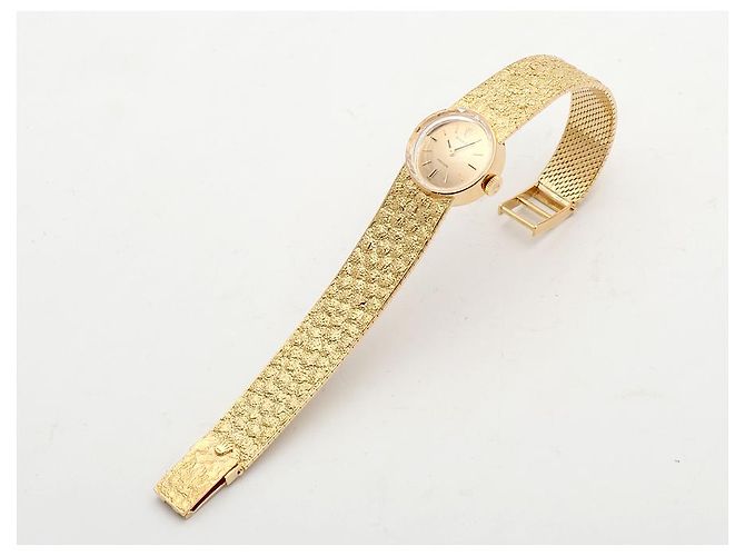 Rolex Vintage Gold Armbanduhr für Damen Precision Small Manual - Ansicht 17
