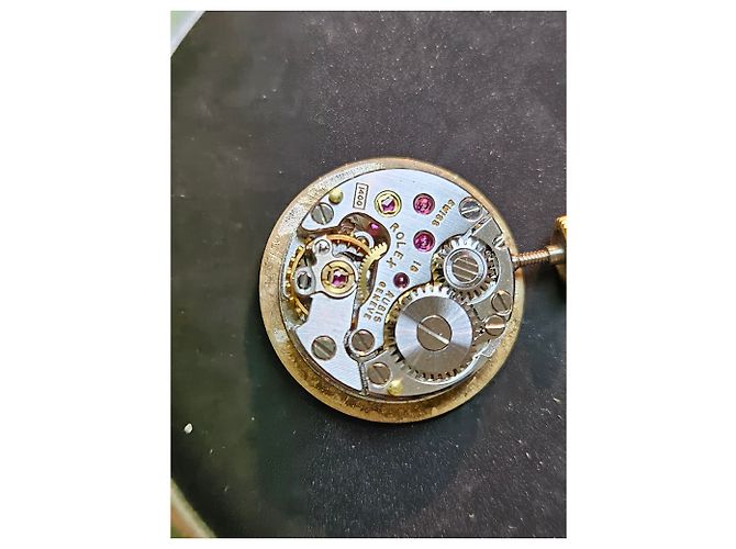 Rolex Vintage Gold Armbanduhr für Damen Precision Small Manual - Ansicht 19