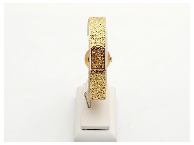 Rolex Vintage Gold Armbanduhr für Damen Precision Small Manual - Ansicht 7